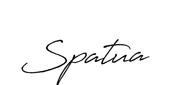 Similarly Antro_Vectra_Bolder is the best handwritten signature design. Signature creator online .You can use it as an online autograph creator for name Spatua. Spatua signature style 7 images and pictures png