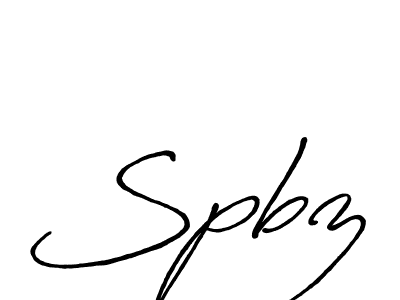 Antro_Vectra_Bolder is a professional signature style that is perfect for those who want to add a touch of class to their signature. It is also a great choice for those who want to make their signature more unique. Get Spbz name to fancy signature for free. Spbz signature style 7 images and pictures png