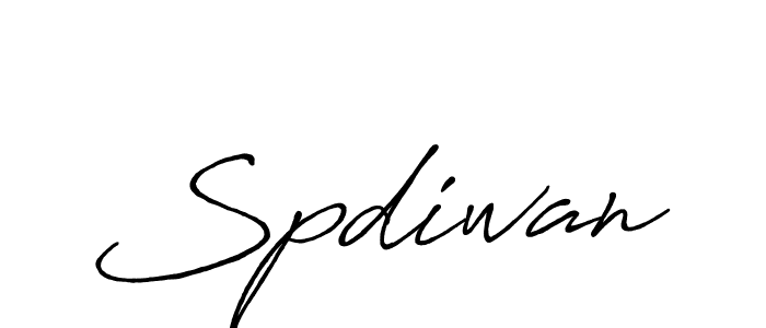 Make a beautiful signature design for name Spdiwan. Use this online signature maker to create a handwritten signature for free. Spdiwan signature style 7 images and pictures png