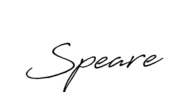 You should practise on your own different ways (Antro_Vectra_Bolder) to write your name (Speare) in signature. don't let someone else do it for you. Speare signature style 7 images and pictures png