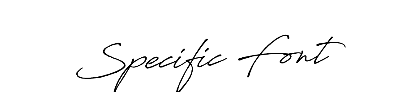 The best way (Antro_Vectra_Bolder) to make a short signature is to pick only two or three words in your name. The name Specific Font include a total of six letters. For converting this name. Specific Font signature style 7 images and pictures png