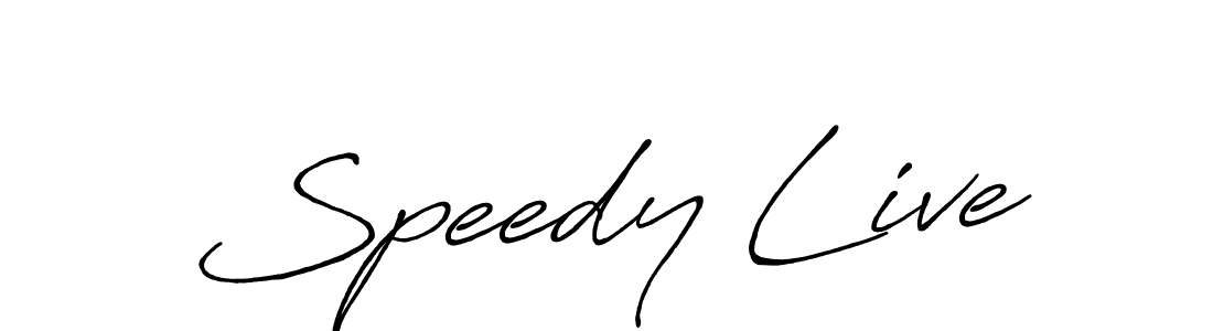 Similarly Antro_Vectra_Bolder is the best handwritten signature design. Signature creator online .You can use it as an online autograph creator for name Speedy Live. Speedy Live signature style 7 images and pictures png