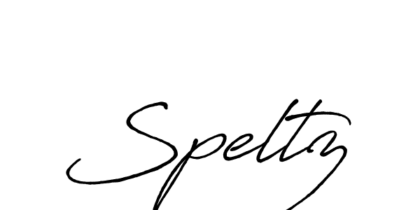 Use a signature maker to create a handwritten signature online. With this signature software, you can design (Antro_Vectra_Bolder) your own signature for name Speltz. Speltz signature style 7 images and pictures png