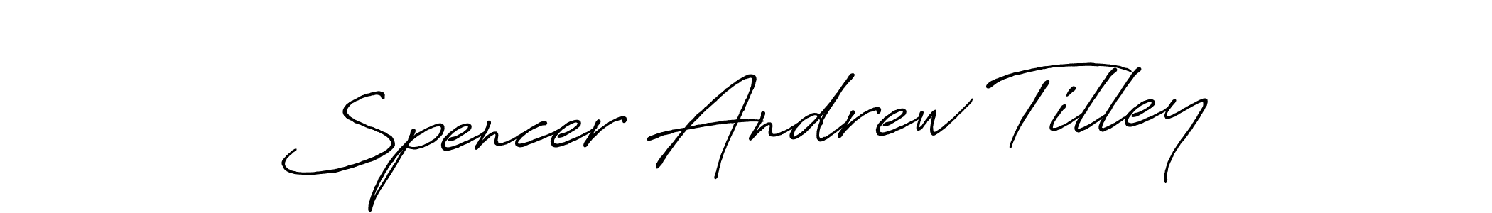 Once you've used our free online signature maker to create your best signature Antro_Vectra_Bolder style, it's time to enjoy all of the benefits that Spencer Andrew Tilley name signing documents. Spencer Andrew Tilley signature style 7 images and pictures png