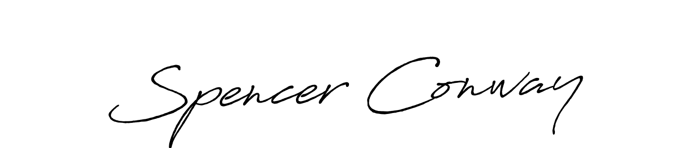 Once you've used our free online signature maker to create your best signature Antro_Vectra_Bolder style, it's time to enjoy all of the benefits that Spencer Conway name signing documents. Spencer Conway signature style 7 images and pictures png