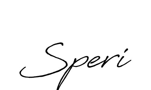 The best way (Antro_Vectra_Bolder) to make a short signature is to pick only two or three words in your name. The name Speri include a total of six letters. For converting this name. Speri signature style 7 images and pictures png