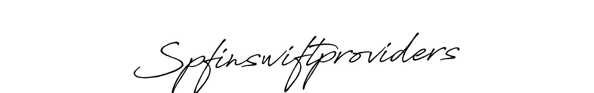 How to make Spfinswiftproviders name signature. Use Antro_Vectra_Bolder style for creating short signs online. This is the latest handwritten sign. Spfinswiftproviders signature style 7 images and pictures png