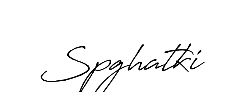 You should practise on your own different ways (Antro_Vectra_Bolder) to write your name (Spghatki) in signature. don't let someone else do it for you. Spghatki signature style 7 images and pictures png