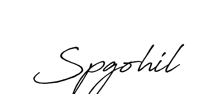 You can use this online signature creator to create a handwritten signature for the name Spgohil. This is the best online autograph maker. Spgohil signature style 7 images and pictures png