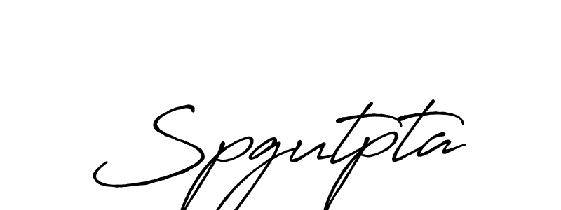 Once you've used our free online signature maker to create your best signature Antro_Vectra_Bolder style, it's time to enjoy all of the benefits that Spgutpta name signing documents. Spgutpta signature style 7 images and pictures png