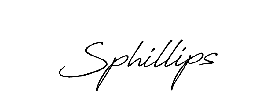 How to make Sphillips name signature. Use Antro_Vectra_Bolder style for creating short signs online. This is the latest handwritten sign. Sphillips signature style 7 images and pictures png