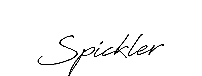 Once you've used our free online signature maker to create your best signature Antro_Vectra_Bolder style, it's time to enjoy all of the benefits that Spickler name signing documents. Spickler signature style 7 images and pictures png