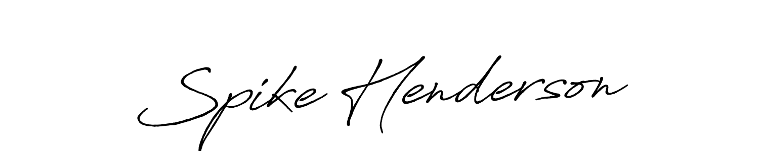 How to Draw Spike Henderson signature style? Antro_Vectra_Bolder is a latest design signature styles for name Spike Henderson. Spike Henderson signature style 7 images and pictures png