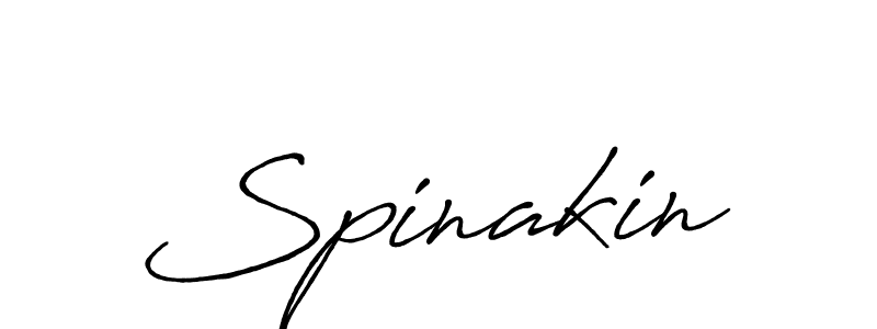 Once you've used our free online signature maker to create your best signature Antro_Vectra_Bolder style, it's time to enjoy all of the benefits that Spinakin name signing documents. Spinakin signature style 7 images and pictures png