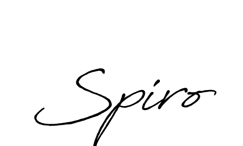 Once you've used our free online signature maker to create your best signature Antro_Vectra_Bolder style, it's time to enjoy all of the benefits that Spiro name signing documents. Spiro signature style 7 images and pictures png