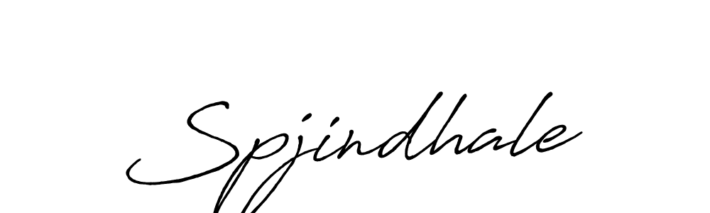 How to make Spjindhale name signature. Use Antro_Vectra_Bolder style for creating short signs online. This is the latest handwritten sign. Spjindhale signature style 7 images and pictures png