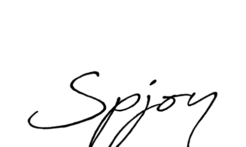 This is the best signature style for the Spjoy name. Also you like these signature font (Antro_Vectra_Bolder). Mix name signature. Spjoy signature style 7 images and pictures png