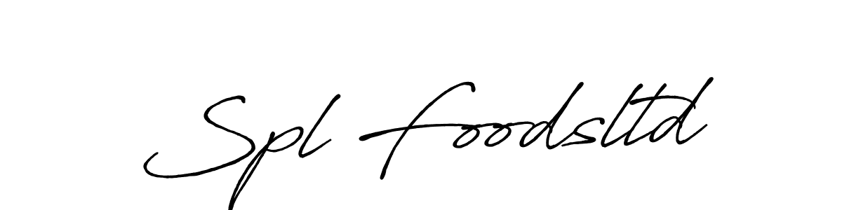 Make a beautiful signature design for name Spl Foodsltd. Use this online signature maker to create a handwritten signature for free. Spl Foodsltd signature style 7 images and pictures png