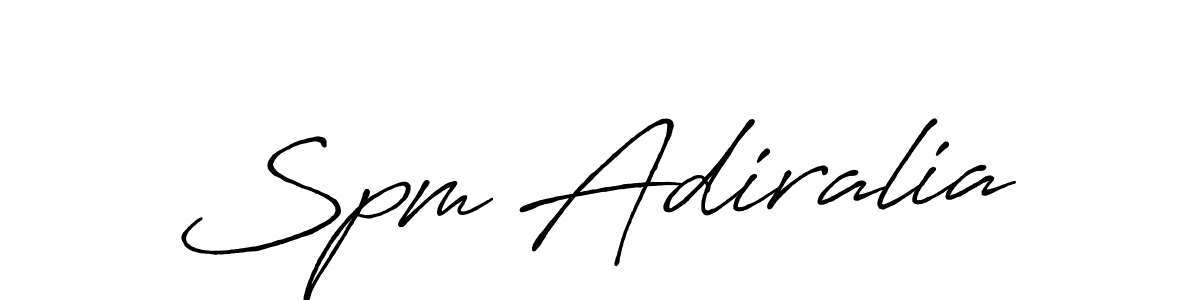 if you are searching for the best signature style for your name Spm Adiralia. so please give up your signature search. here we have designed multiple signature styles  using Antro_Vectra_Bolder. Spm Adiralia signature style 7 images and pictures png