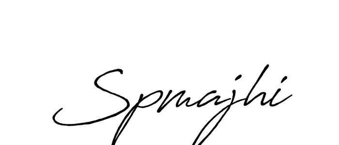 Also You can easily find your signature by using the search form. We will create Spmajhi name handwritten signature images for you free of cost using Antro_Vectra_Bolder sign style. Spmajhi signature style 7 images and pictures png