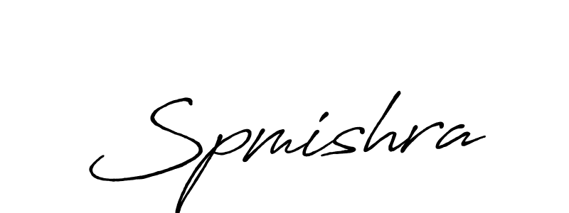 Antro_Vectra_Bolder is a professional signature style that is perfect for those who want to add a touch of class to their signature. It is also a great choice for those who want to make their signature more unique. Get Spmishra name to fancy signature for free. Spmishra signature style 7 images and pictures png
