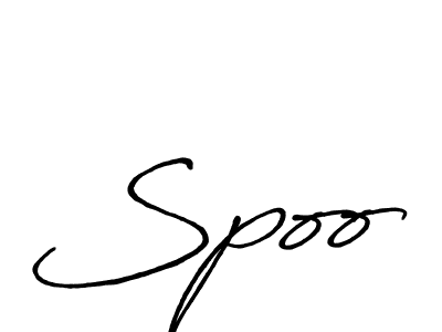 Best and Professional Signature Style for Spoo. Antro_Vectra_Bolder Best Signature Style Collection. Spoo signature style 7 images and pictures png