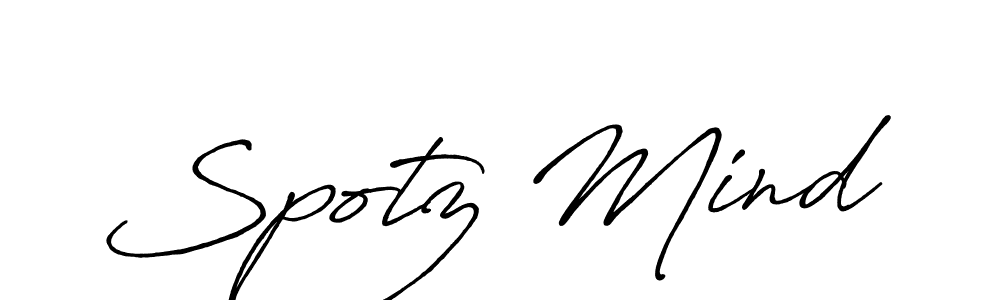 The best way (Antro_Vectra_Bolder) to make a short signature is to pick only two or three words in your name. The name Spotz Mind include a total of six letters. For converting this name. Spotz Mind signature style 7 images and pictures png