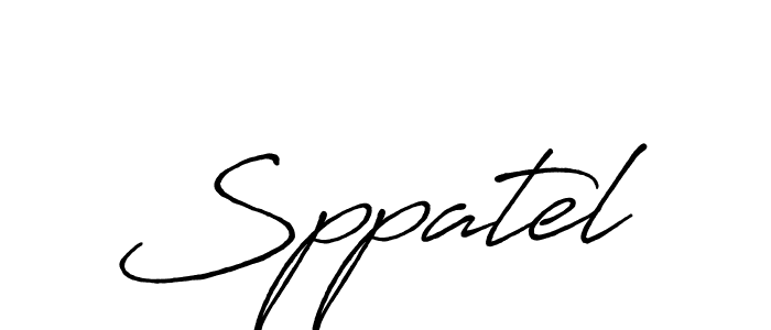 Once you've used our free online signature maker to create your best signature Antro_Vectra_Bolder style, it's time to enjoy all of the benefits that Sppatel name signing documents. Sppatel signature style 7 images and pictures png