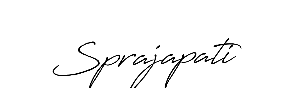 It looks lik you need a new signature style for name Sprajapati. Design unique handwritten (Antro_Vectra_Bolder) signature with our free signature maker in just a few clicks. Sprajapati signature style 7 images and pictures png