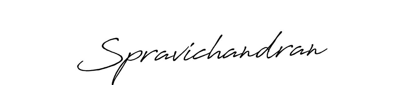 Similarly Antro_Vectra_Bolder is the best handwritten signature design. Signature creator online .You can use it as an online autograph creator for name Spravichandran. Spravichandran signature style 7 images and pictures png