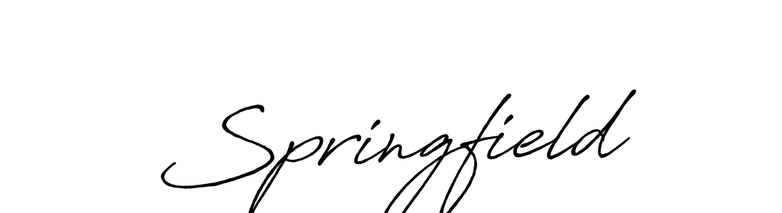 Also You can easily find your signature by using the search form. We will create Springfield name handwritten signature images for you free of cost using Antro_Vectra_Bolder sign style. Springfield signature style 7 images and pictures png