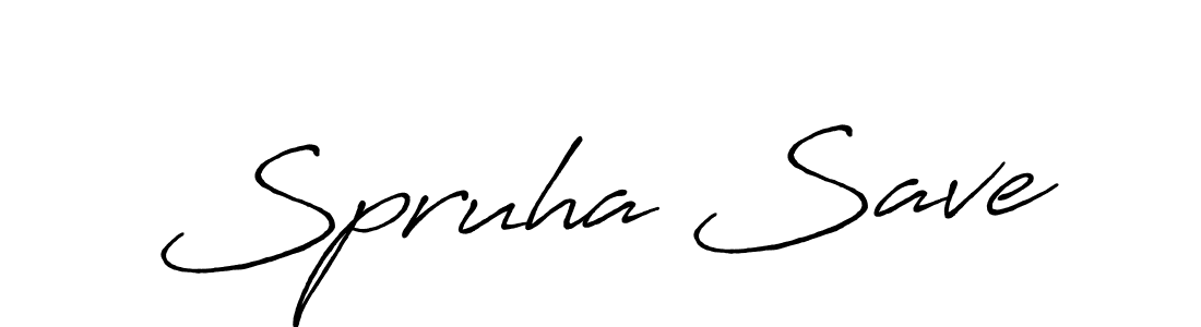 Antro_Vectra_Bolder is a professional signature style that is perfect for those who want to add a touch of class to their signature. It is also a great choice for those who want to make their signature more unique. Get Spruha Save name to fancy signature for free. Spruha Save signature style 7 images and pictures png