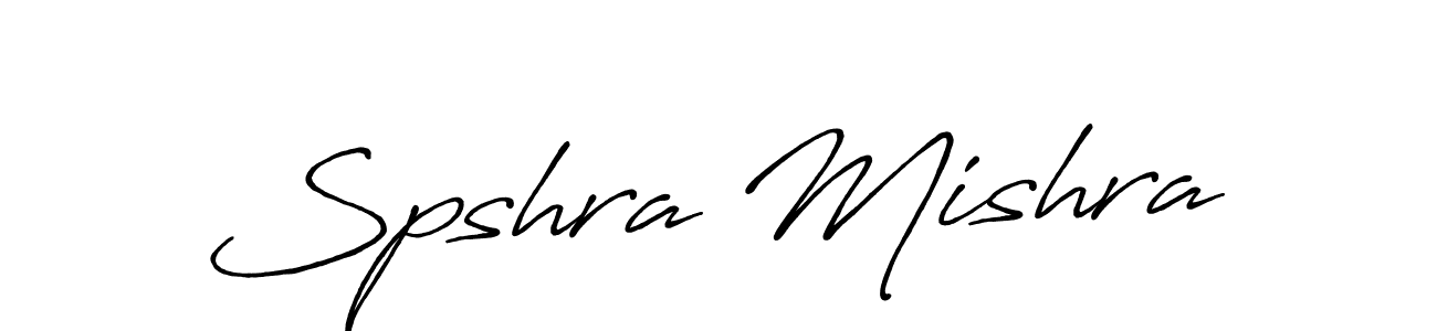 Spshra Mishra stylish signature style. Best Handwritten Sign (Antro_Vectra_Bolder) for my name. Handwritten Signature Collection Ideas for my name Spshra Mishra. Spshra Mishra signature style 7 images and pictures png