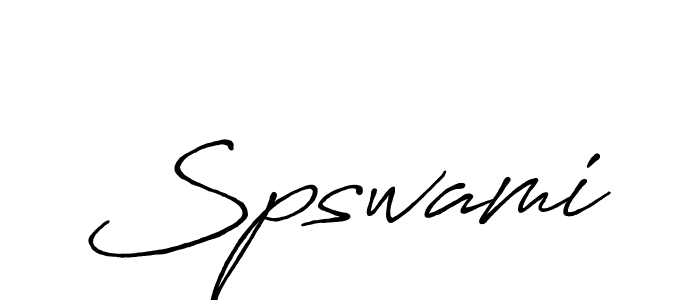 if you are searching for the best signature style for your name Spswami. so please give up your signature search. here we have designed multiple signature styles  using Antro_Vectra_Bolder. Spswami signature style 7 images and pictures png