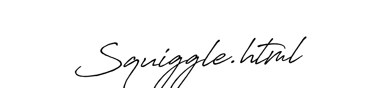 Create a beautiful signature design for name Squiggle.html. With this signature (Antro_Vectra_Bolder) fonts, you can make a handwritten signature for free. Squiggle.html signature style 7 images and pictures png