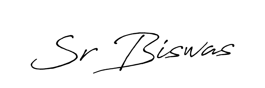 The best way (Antro_Vectra_Bolder) to make a short signature is to pick only two or three words in your name. The name Sr Biswas include a total of six letters. For converting this name. Sr Biswas signature style 7 images and pictures png