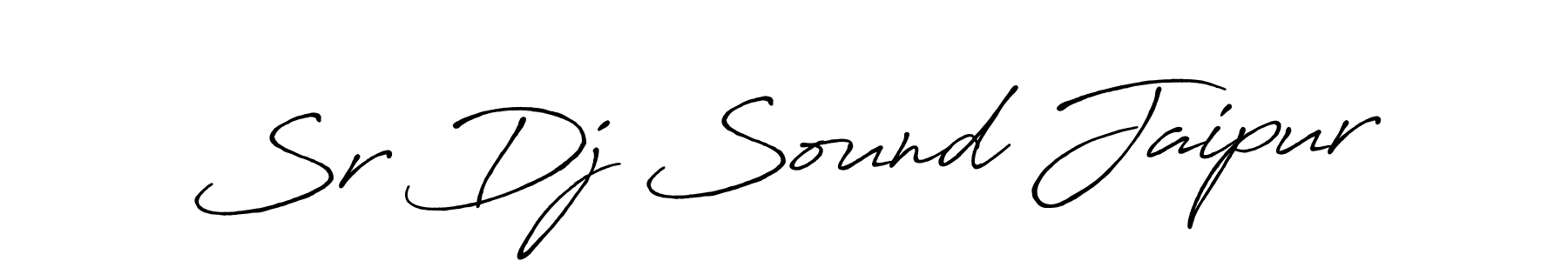 The best way (Antro_Vectra_Bolder) to make a short signature is to pick only two or three words in your name. The name Sr Dj Sound Jaipur include a total of six letters. For converting this name. Sr Dj Sound Jaipur signature style 7 images and pictures png