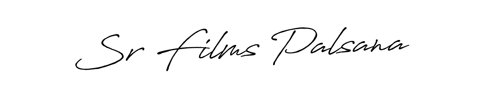 The best way (Antro_Vectra_Bolder) to make a short signature is to pick only two or three words in your name. The name Sr Films Palsana include a total of six letters. For converting this name. Sr Films Palsana signature style 7 images and pictures png