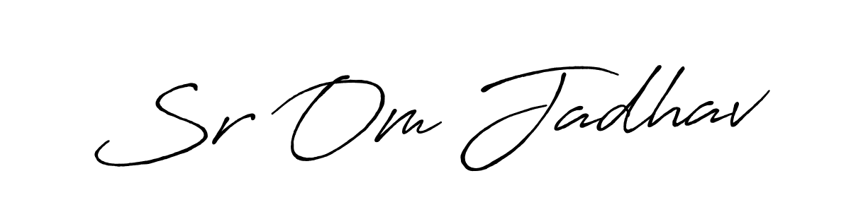 See photos of Sr Om Jadhav official signature by Spectra . Check more albums & portfolios. Read reviews & check more about Antro_Vectra_Bolder font. Sr Om Jadhav signature style 7 images and pictures png