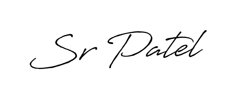 Once you've used our free online signature maker to create your best signature Antro_Vectra_Bolder style, it's time to enjoy all of the benefits that Sr Patel name signing documents. Sr Patel signature style 7 images and pictures png