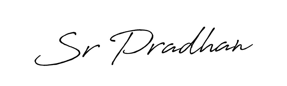 Also You can easily find your signature by using the search form. We will create Sr Pradhan name handwritten signature images for you free of cost using Antro_Vectra_Bolder sign style. Sr Pradhan signature style 7 images and pictures png