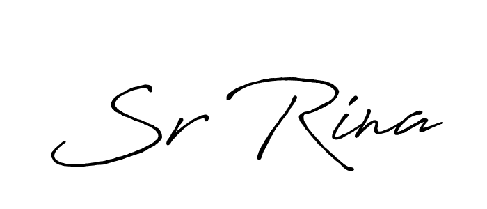 You can use this online signature creator to create a handwritten signature for the name Sr Rina. This is the best online autograph maker. Sr Rina signature style 7 images and pictures png