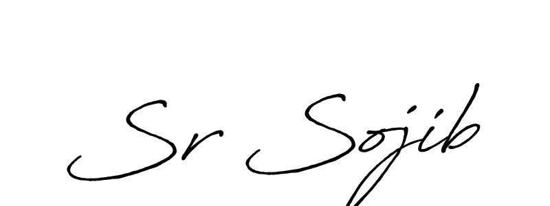 Antro_Vectra_Bolder is a professional signature style that is perfect for those who want to add a touch of class to their signature. It is also a great choice for those who want to make their signature more unique. Get Sr Sojib name to fancy signature for free. Sr Sojib signature style 7 images and pictures png