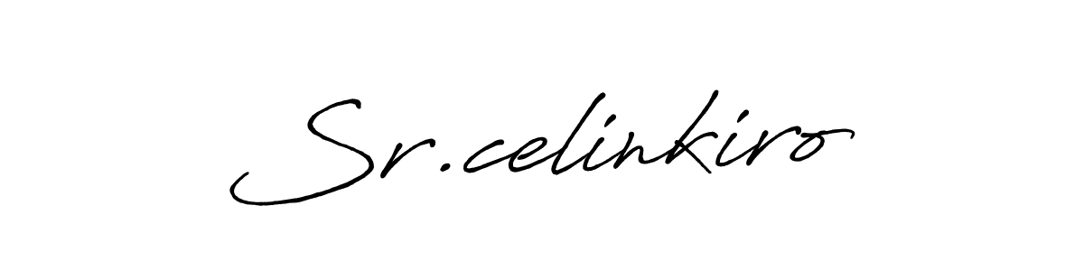 How to make Sr.celinkiro signature? Antro_Vectra_Bolder is a professional autograph style. Create handwritten signature for Sr.celinkiro name. Sr.celinkiro signature style 7 images and pictures png