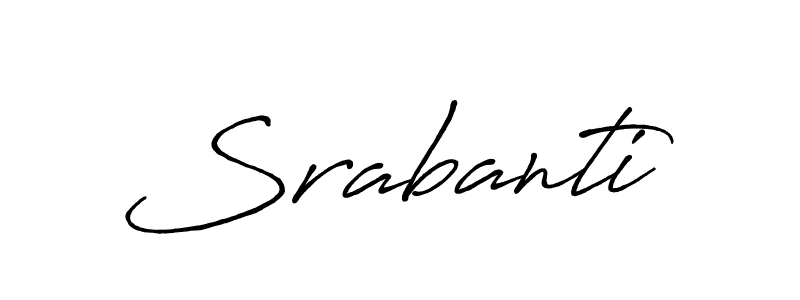 Once you've used our free online signature maker to create your best signature Antro_Vectra_Bolder style, it's time to enjoy all of the benefits that Srabanti name signing documents. Srabanti signature style 7 images and pictures png