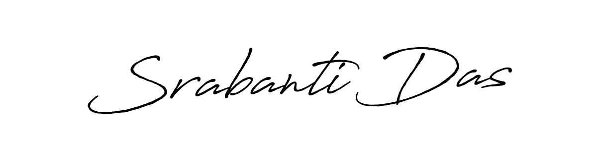 Design your own signature with our free online signature maker. With this signature software, you can create a handwritten (Antro_Vectra_Bolder) signature for name Srabanti Das. Srabanti Das signature style 7 images and pictures png