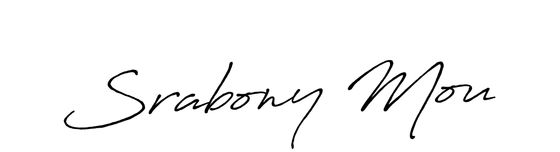 Check out images of Autograph of Srabony Mou name. Actor Srabony Mou Signature Style. Antro_Vectra_Bolder is a professional sign style online. Srabony Mou signature style 7 images and pictures png