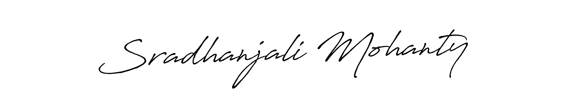 Design your own signature with our free online signature maker. With this signature software, you can create a handwritten (Antro_Vectra_Bolder) signature for name Sradhanjali Mohanty. Sradhanjali Mohanty signature style 7 images and pictures png