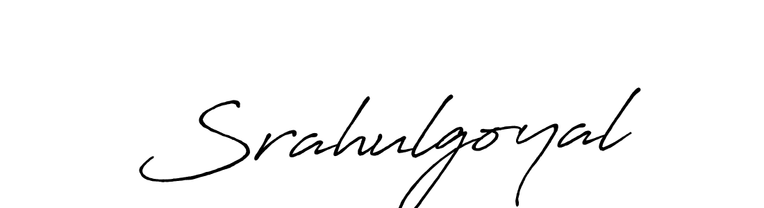 It looks lik you need a new signature style for name Srahulgoyal. Design unique handwritten (Antro_Vectra_Bolder) signature with our free signature maker in just a few clicks. Srahulgoyal signature style 7 images and pictures png