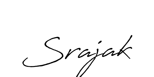 Make a beautiful signature design for name Srajak. Use this online signature maker to create a handwritten signature for free. Srajak signature style 7 images and pictures png
